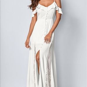 Brand new! Venus maxi dress with lace detailing 🥰
